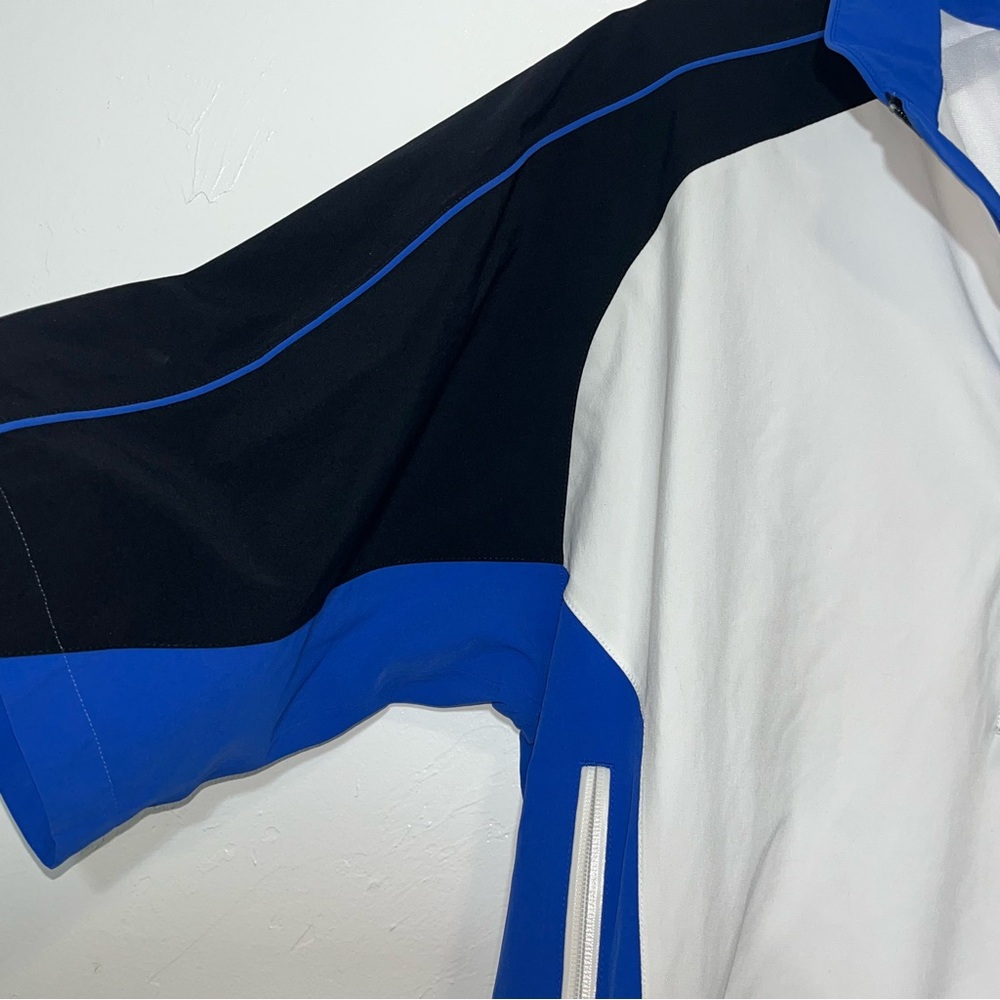 FootJoy Dryjoy Tour Collection Half Zip Short Sleeve Golf Wind Shirt - Picture 5 of 10